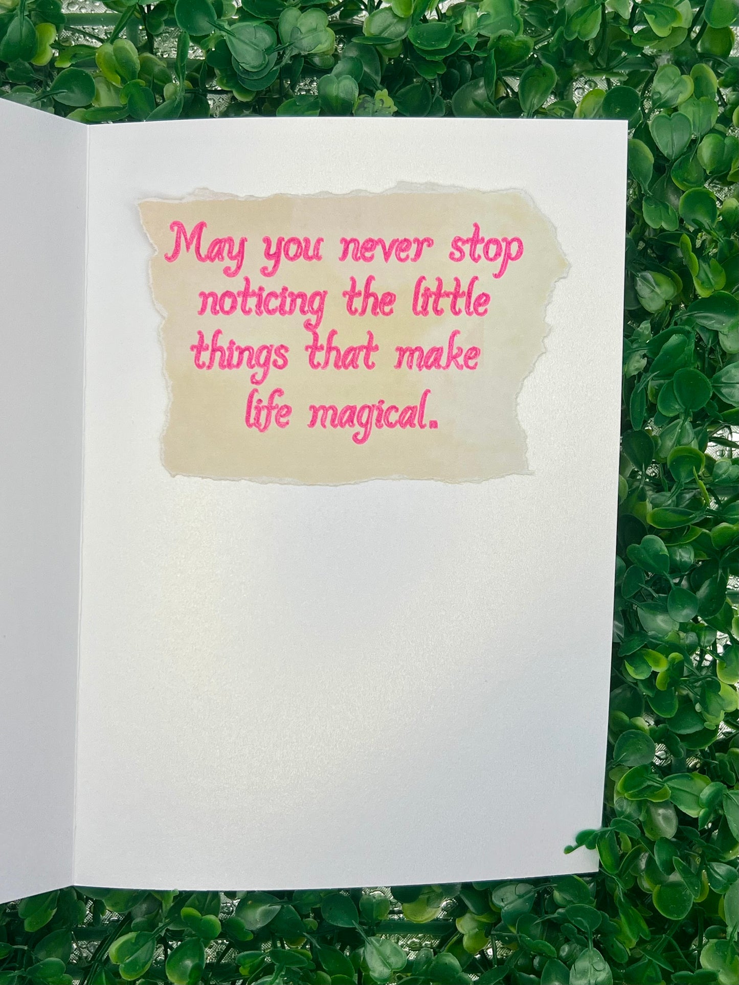 🌸 Magic Lives in the Smallest Details (message inside)