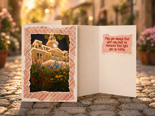 Where Light Finds You Greeting Card