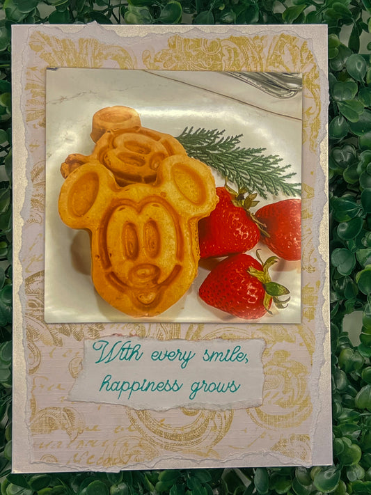 With Every Smile Greeting Card – Victorian Whimsy Collection