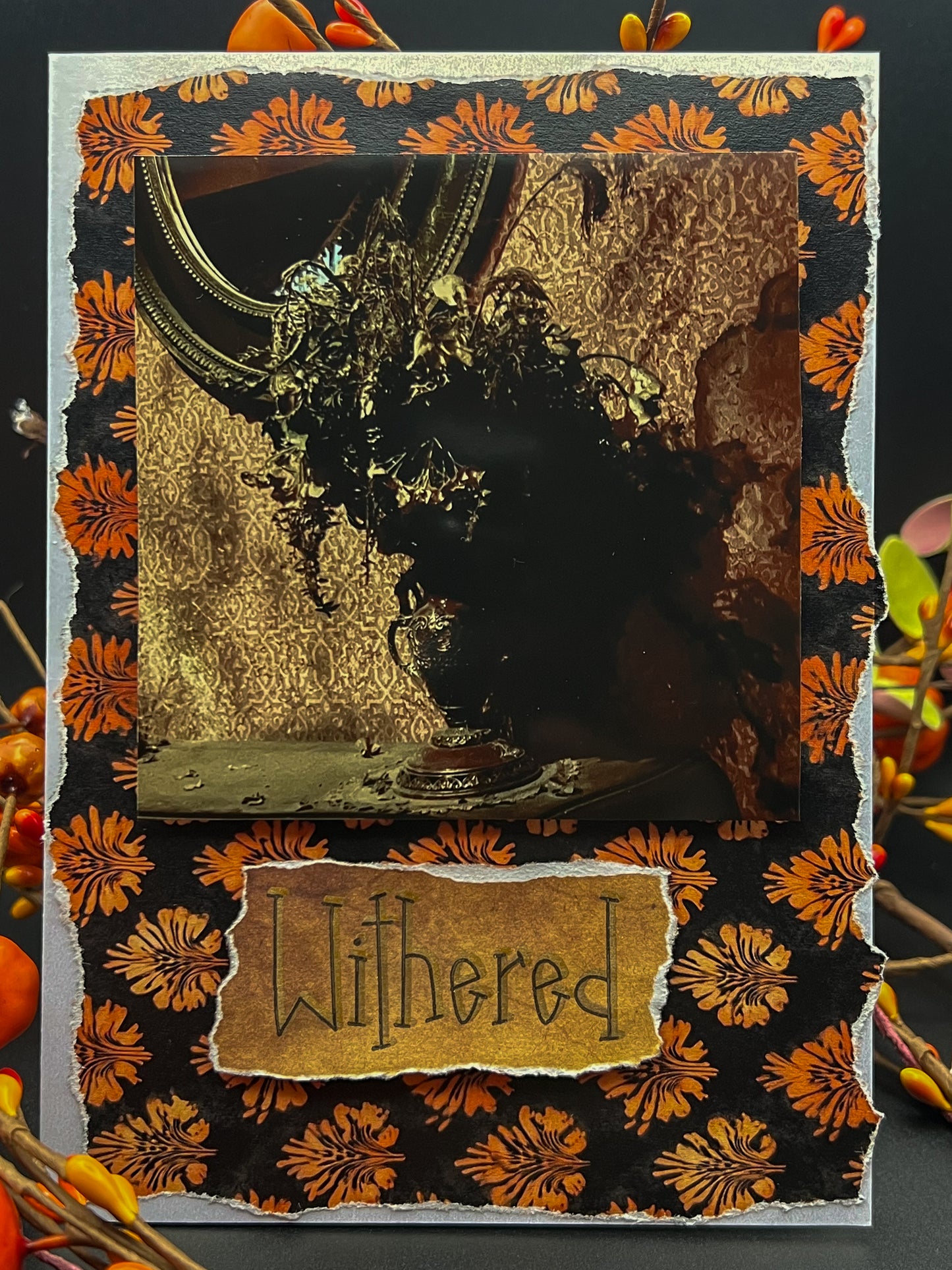 Withered Greeting Card – Haunted Whispers Collection
