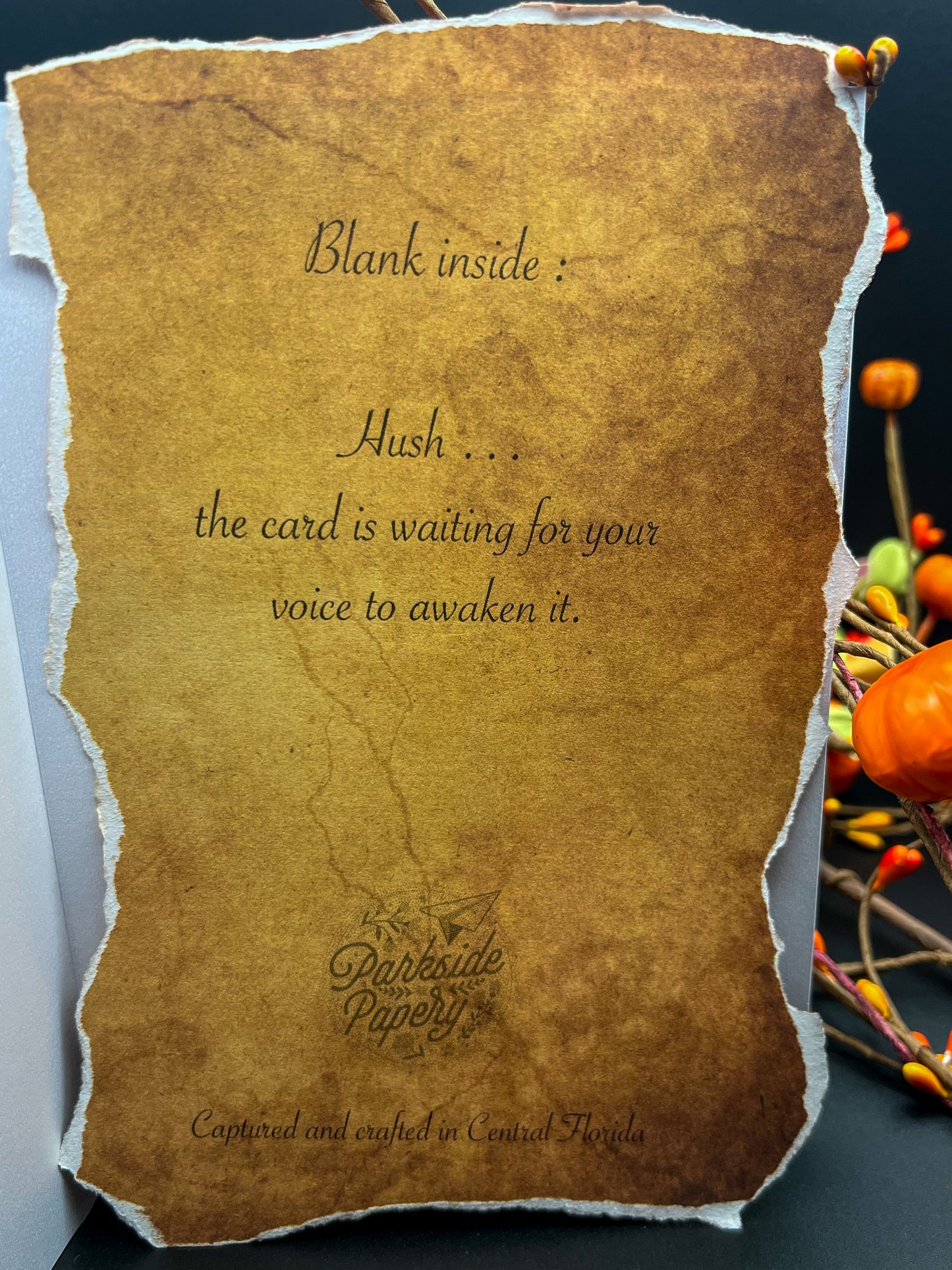 The Mansion Calls Greeting Card – Haunted Whispers Collection