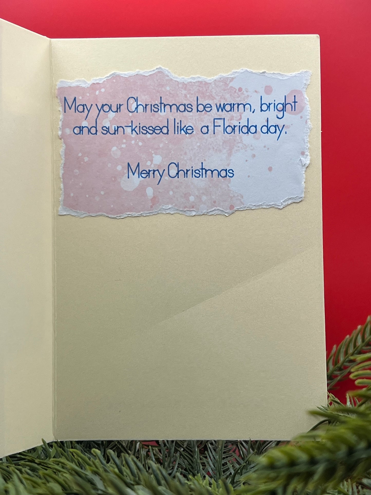 🍋 Florida Citrus Christmas Card